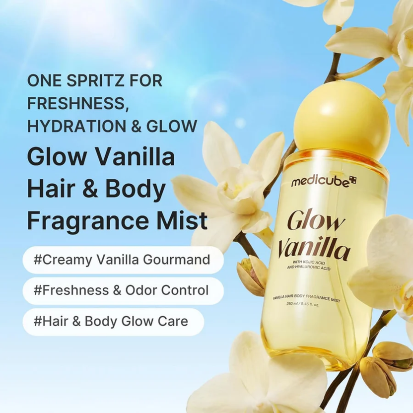 Medicube Glow Vanilla Hair & Body Fragrance Mist Unisex - 100ml