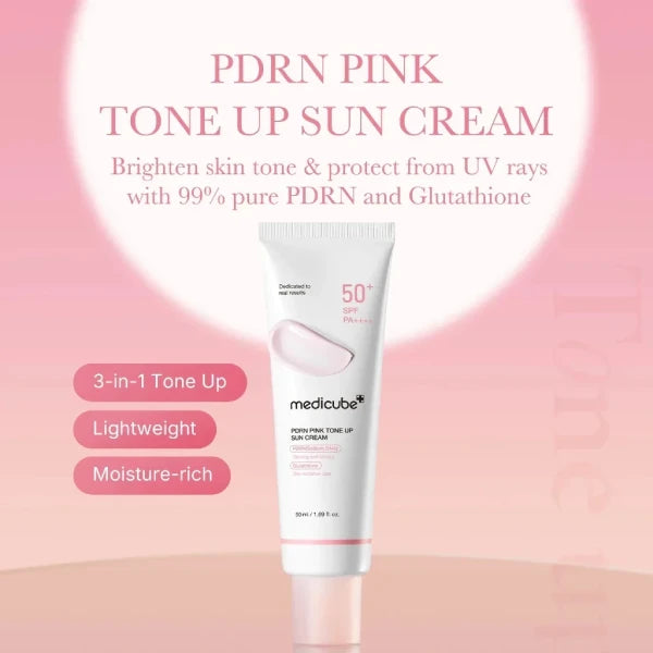 Medicube PDRN Pink Tone Up Sun Cream - 50ml
