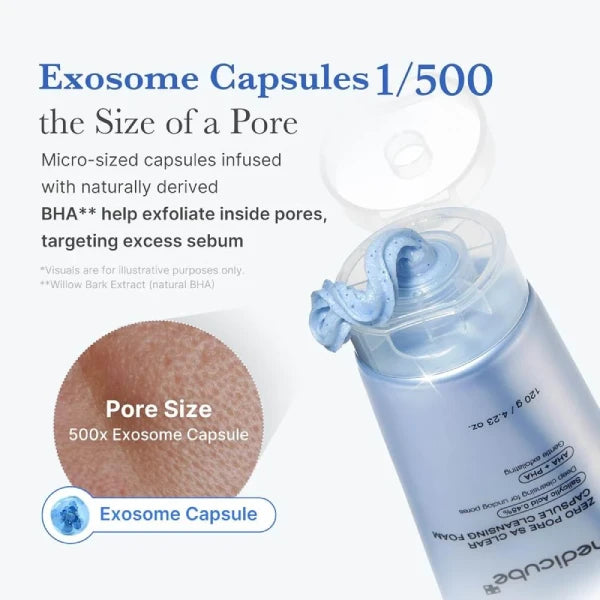 Medicube Pore SA Clear Capsule Cleansing Foam - 120g
