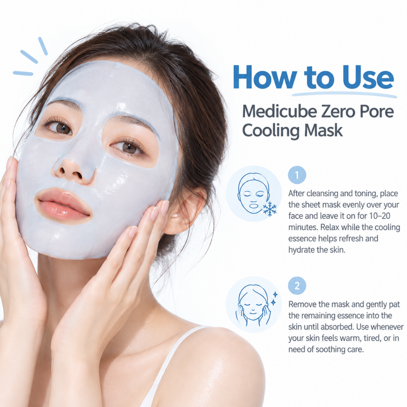 Medicube Zero Pore Cooling Mask - 27g