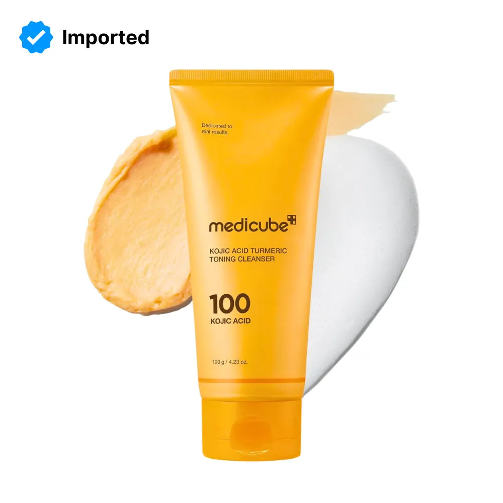 Medicube Kojic Acid Turmeric Toning Cleanser - 120g
