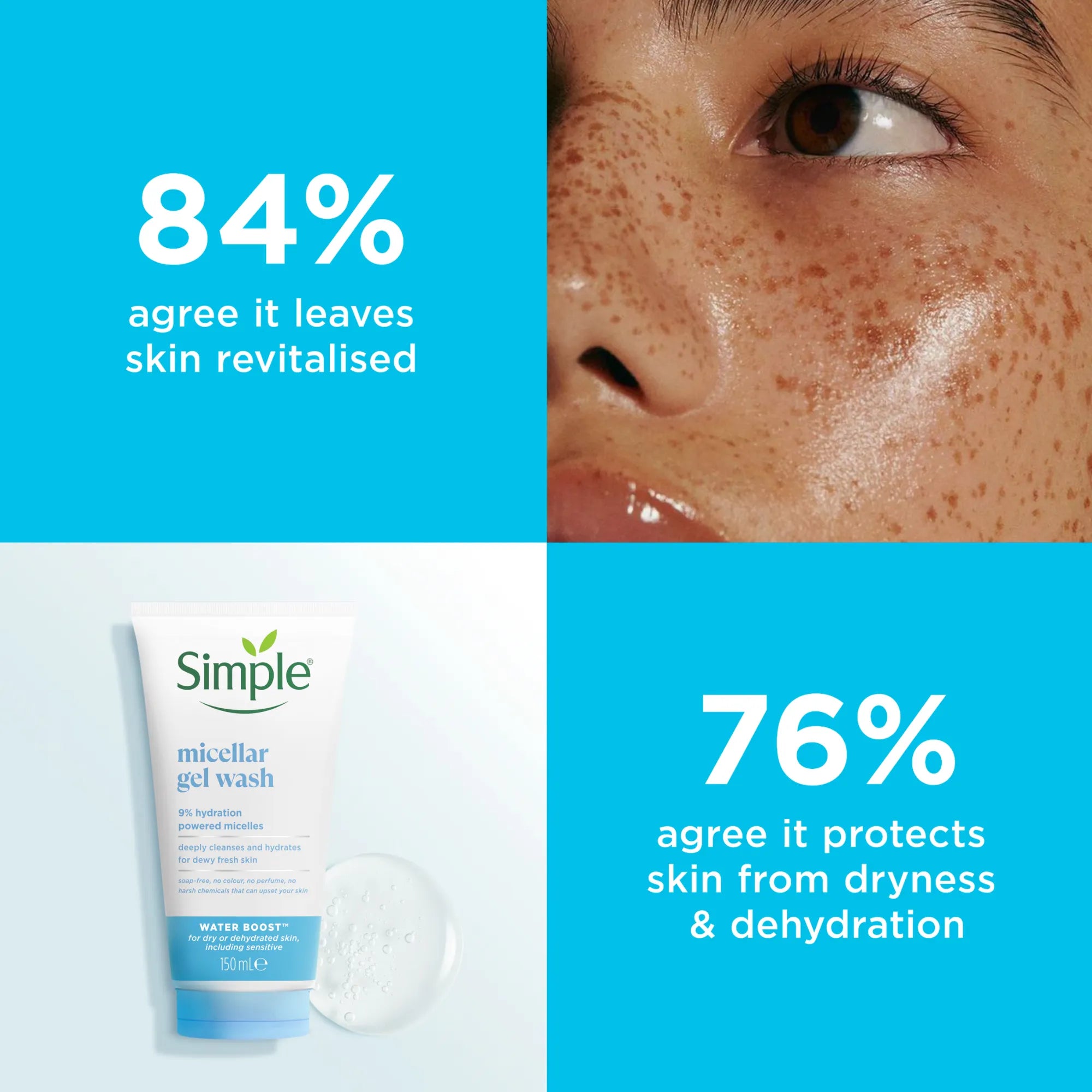 Simple Face Wash Micellar Water - 150ml