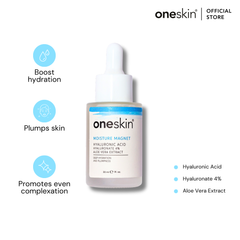Moisture Magnet - Hyaluronic Acid 4%, Aloe Vera Extract - 30ml - Premium Serums from Oneskin - Just Rs 1275! Shop now at Cozmetica