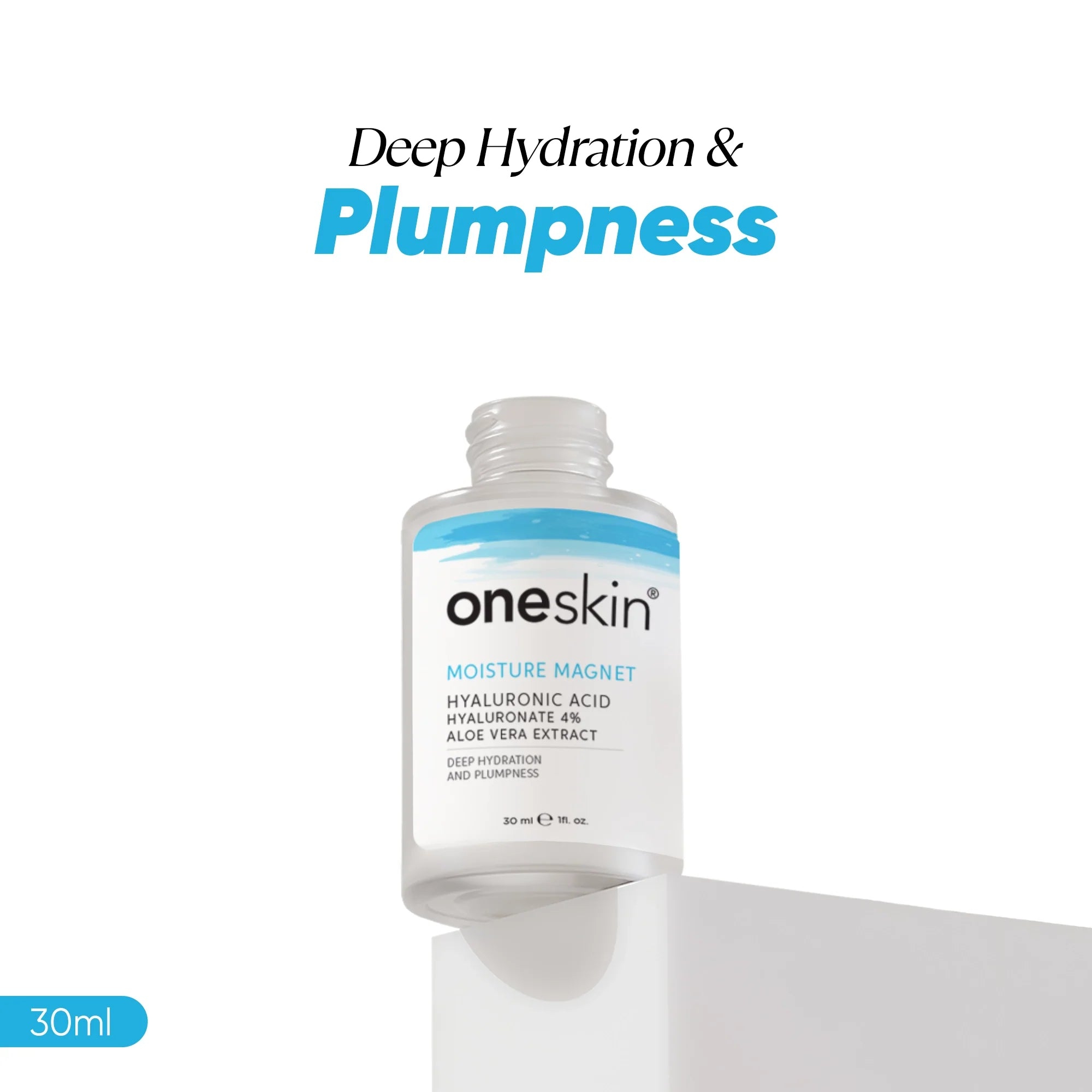 Oneskin Moisture Magnet - Hyaluronic Acid 4%, Aloe Vera Extract - 30ml