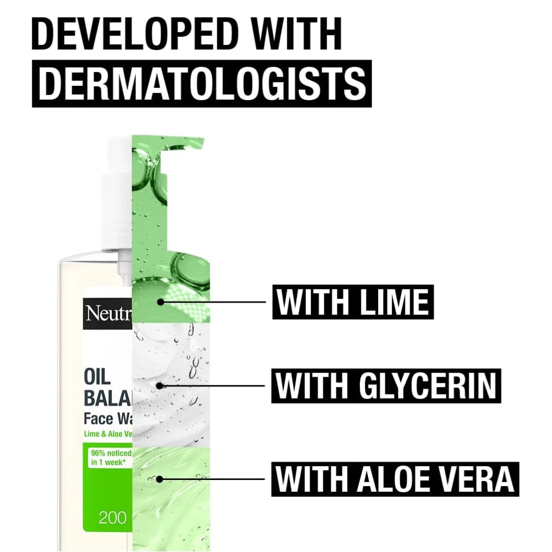 Neutrogena Oil Balancing Facial Wash - 200ml