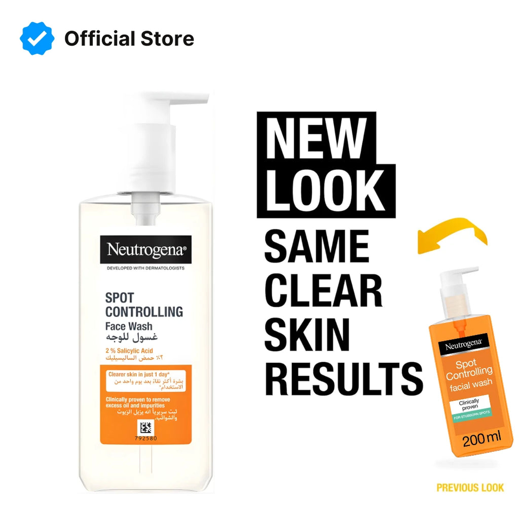Neutrogena Spot Controlling Facial Wash - 200ml