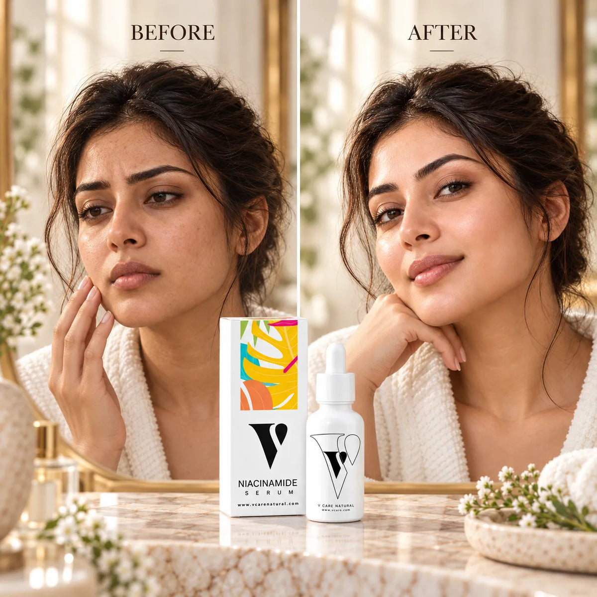 VCare Naturlas Niacinamide Serum - 30ml