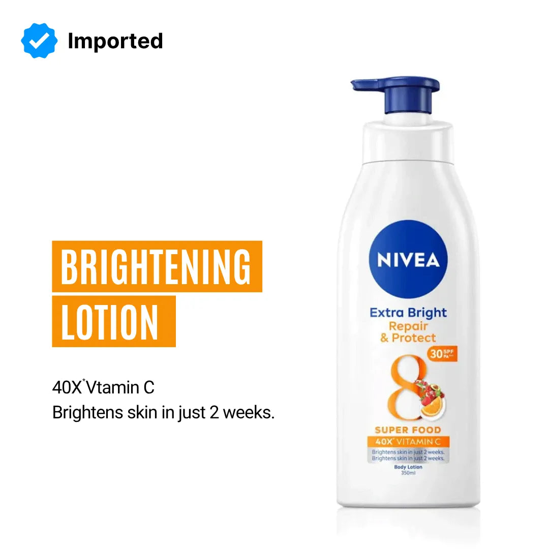 Nivea Extra Bright Repair & Protect Body Lotion SPF 15 PA+ - 380ml