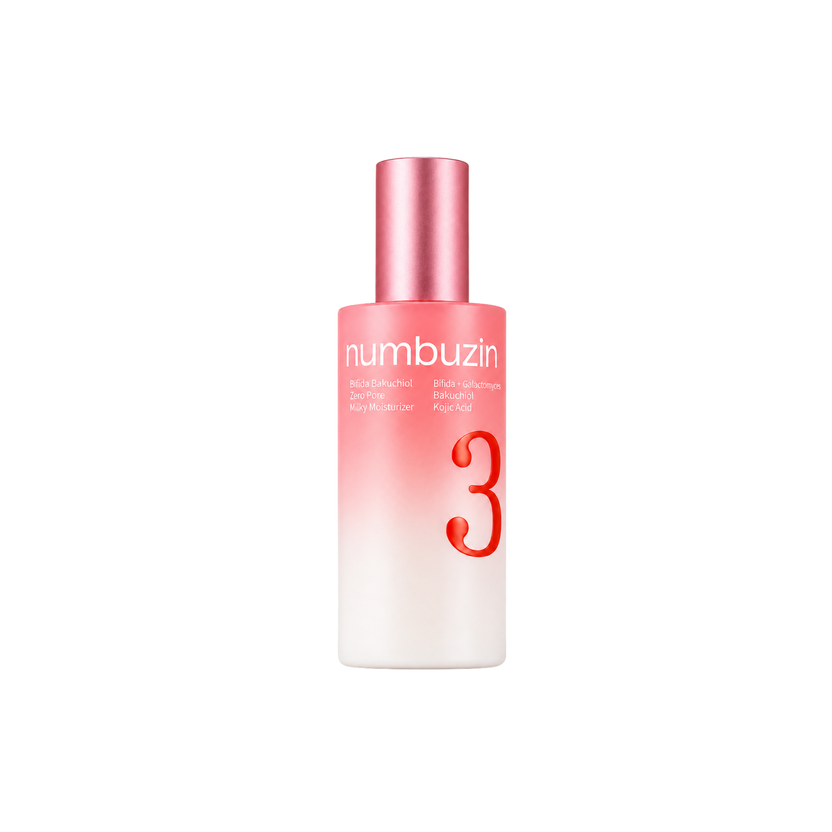 Numbuzin No.3 Bifida Bakuchiol Zero Pore Milky Moisturizer