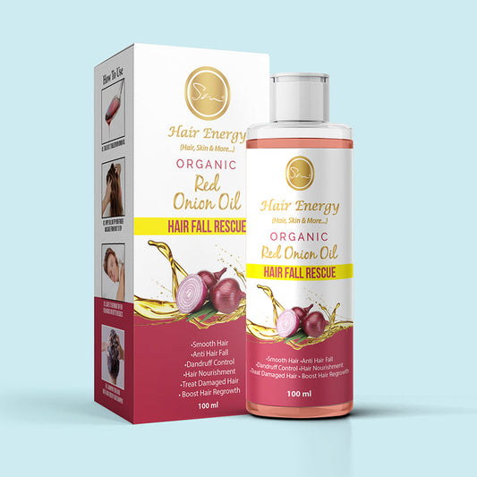 Hair Energy 100 Organic Aloevera GelOrganic Red Onion Oil