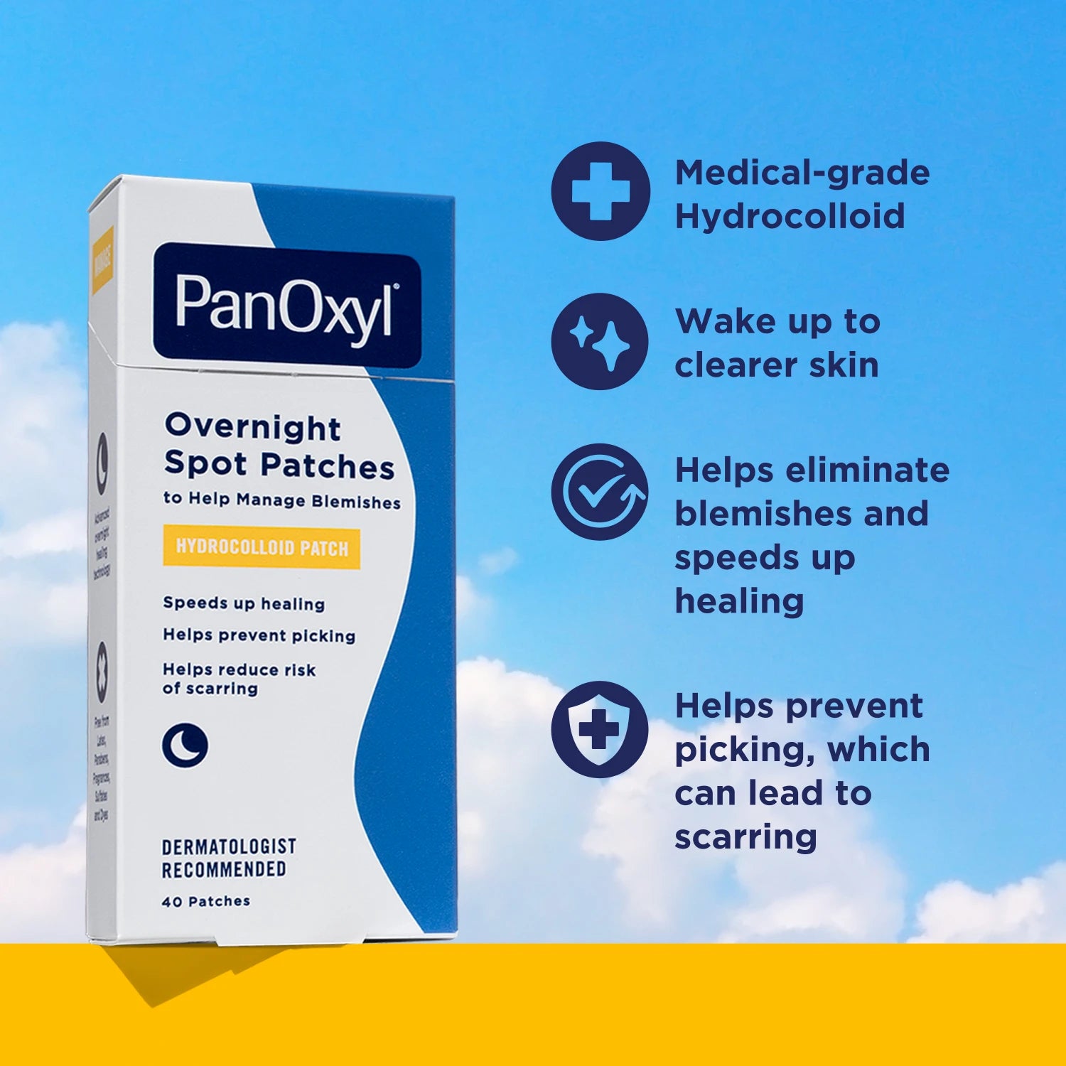 PanOxyl Overnight PM Spot Patches