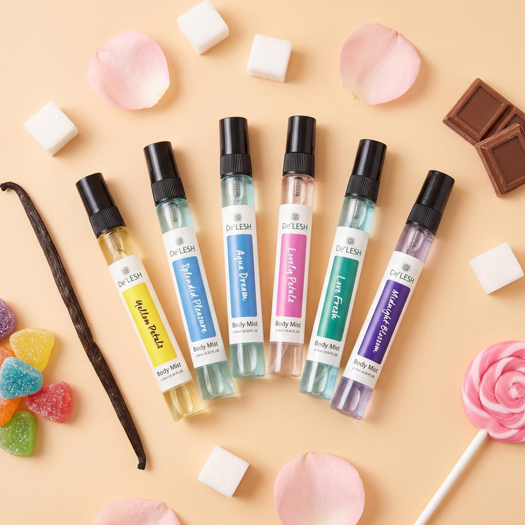 Delesh Mini Body Mist Collection - 10ml