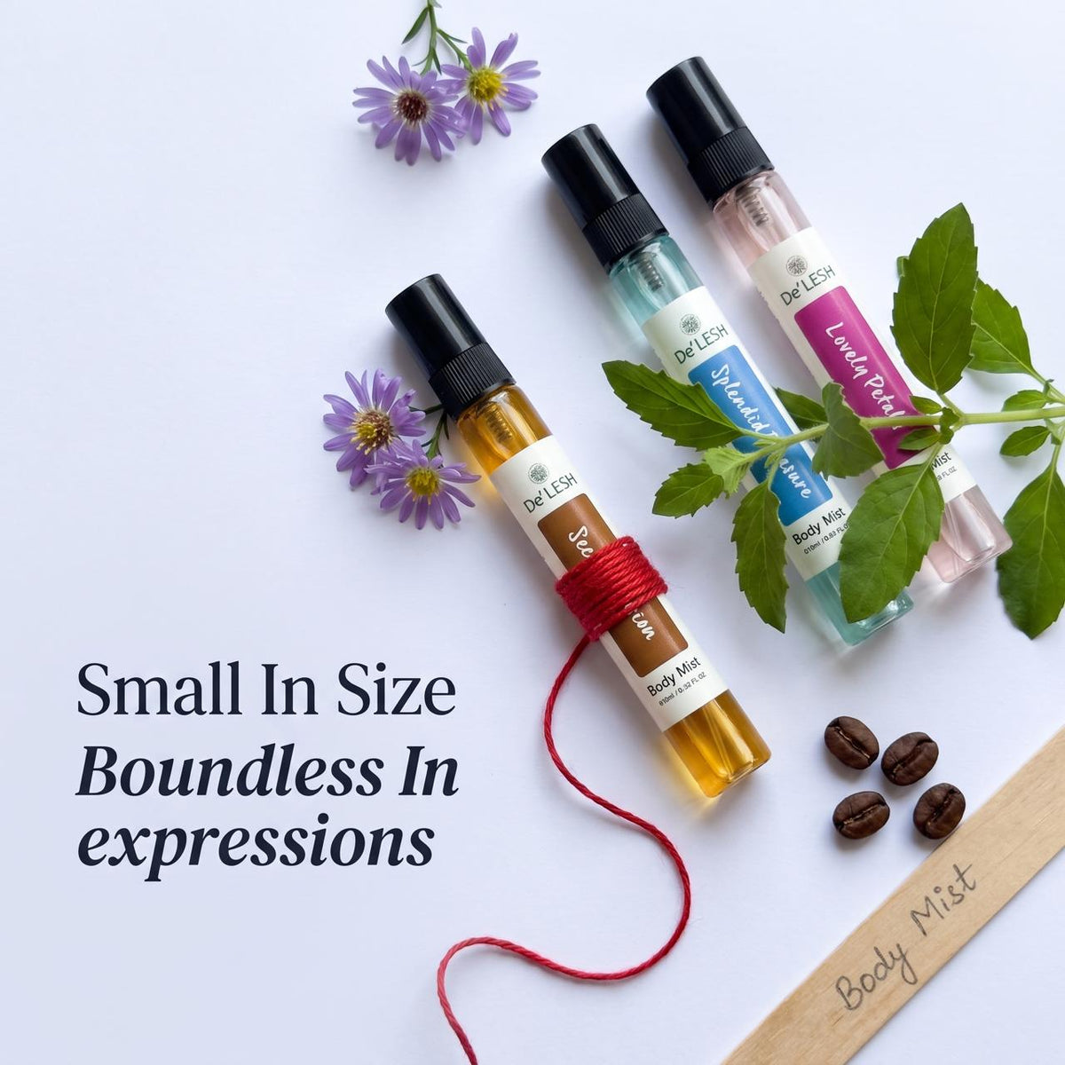 Delesh Mini Body Mist Collection - 10ml