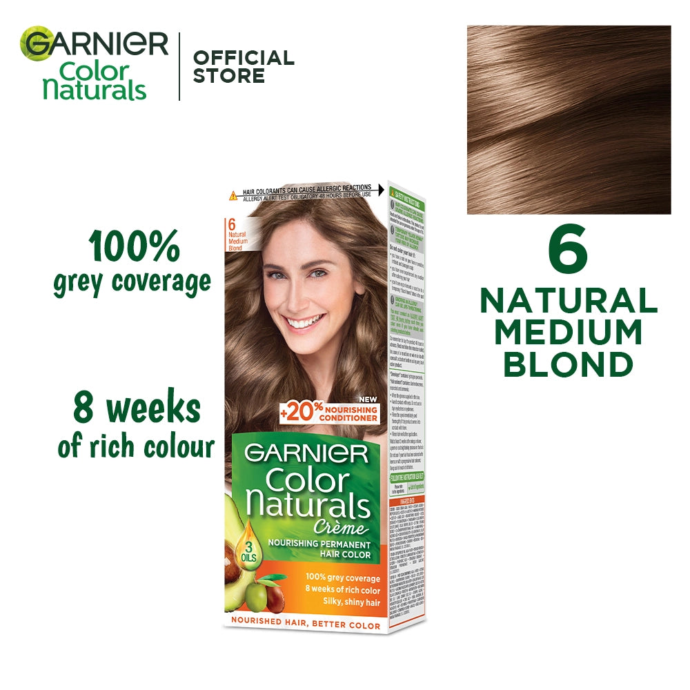 Garnier Hair Color - 6 Natural Medium Blond