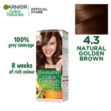 Garnier Color Naturals - 4.3 Natural Golden Brown