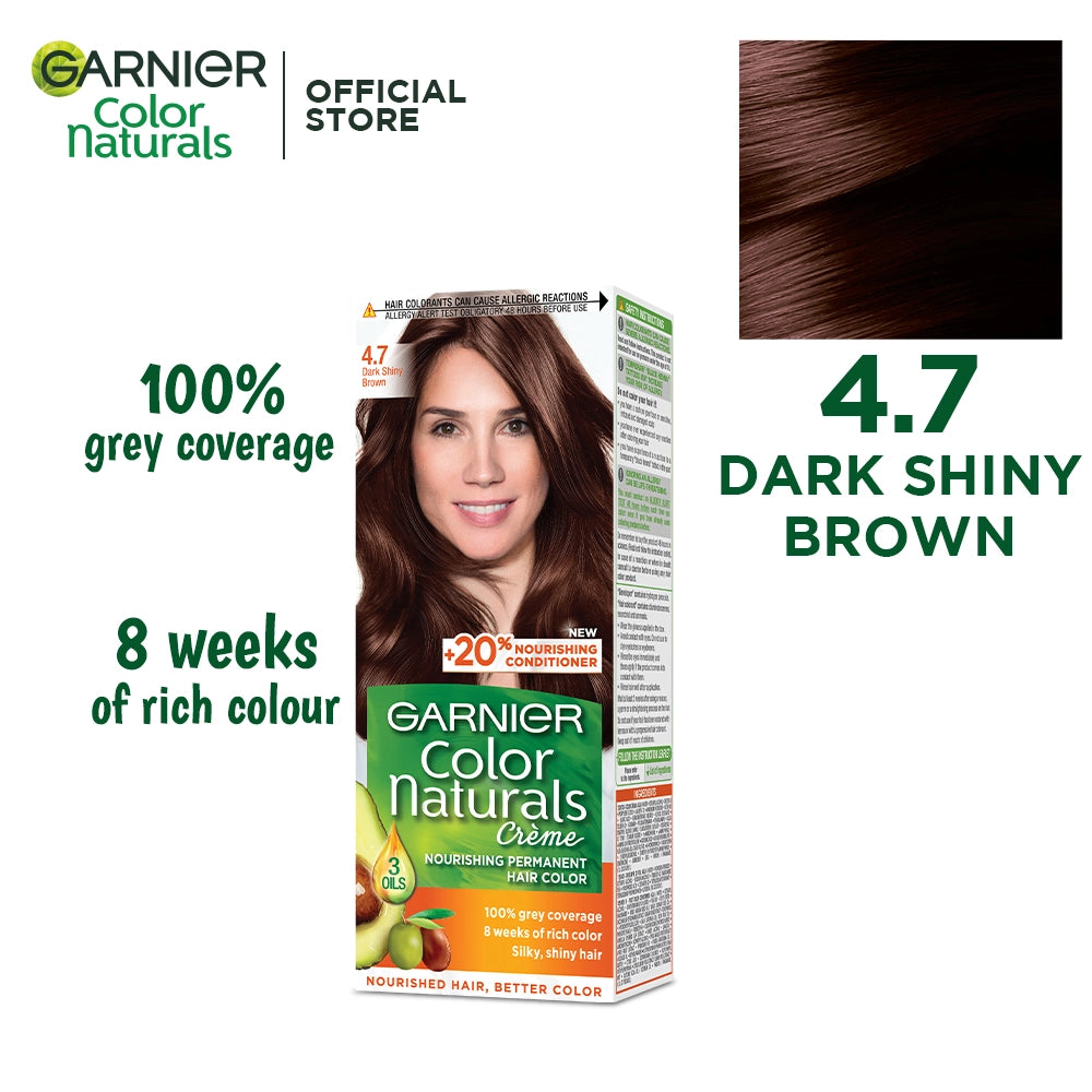 Garnier Color Naturals - 4.7 Dark Shiny Brown