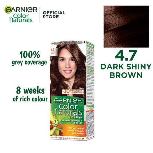 Garnier Color Naturals - 4.7 Dark Shiny Brown