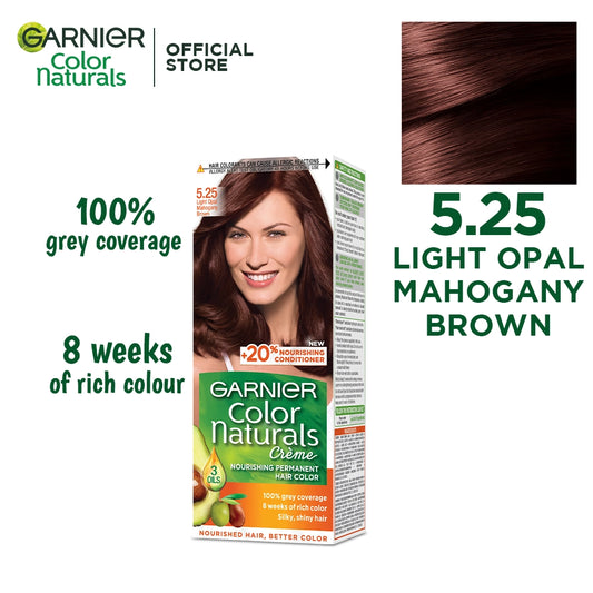 Garnier Color Naturals - 5.25 Light Opal Mahogany Brown