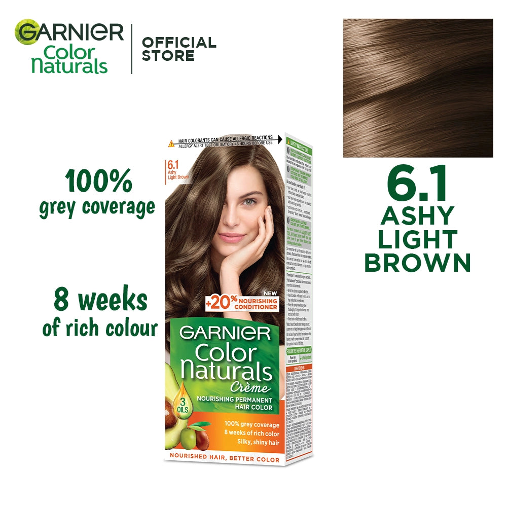 Garnier Hair Color - 6.1 Ashy Light Brown