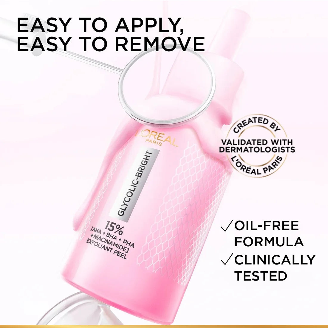 Loreal Paris Glycolic-Bright Anti-Dark Spot Exfoliant Peel -25ml