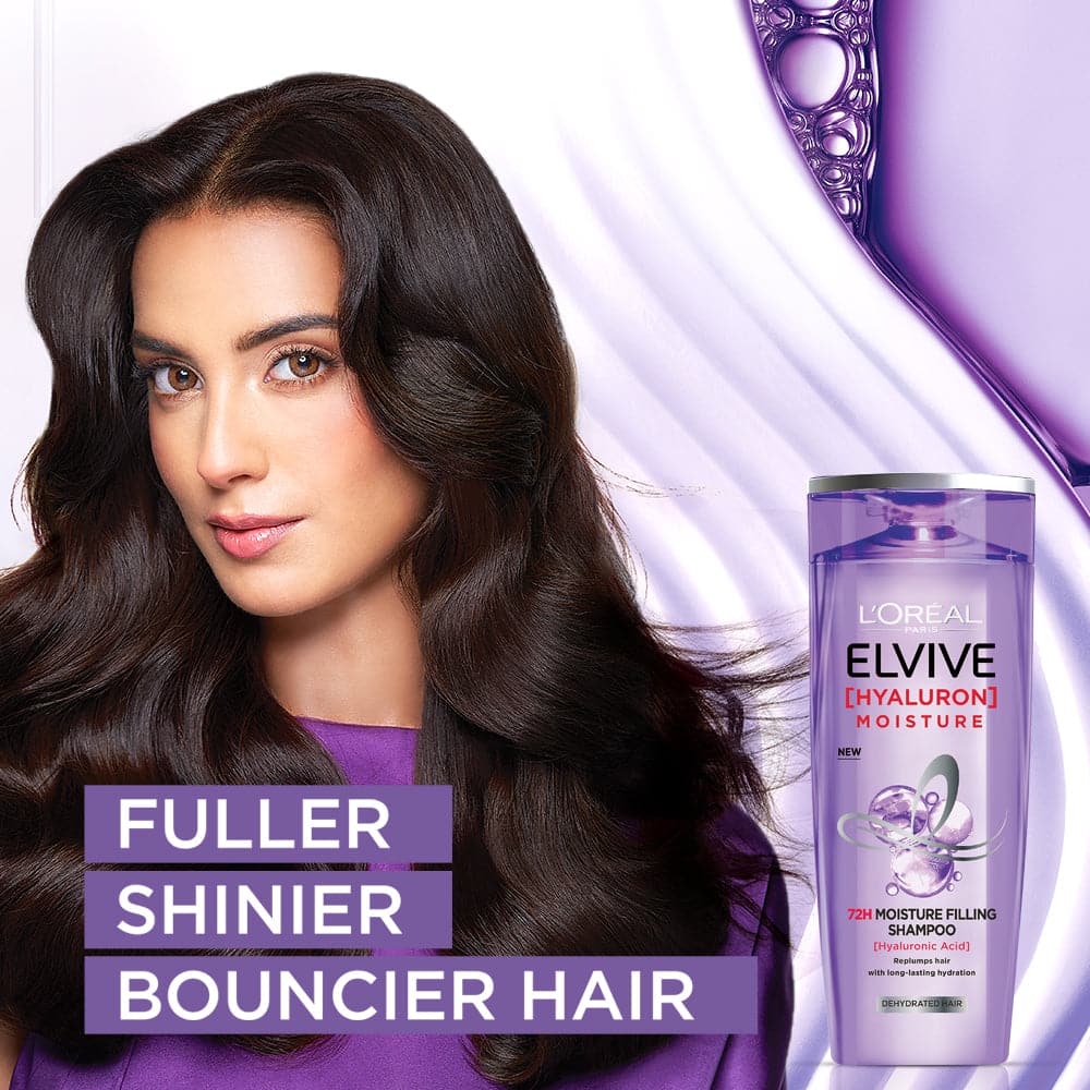 LOreal Paris Hyaluron + Plump Hydrating Shampoo 360 ml - Premium Shampoo from Elvive - Just Rs 949! Shop now at Cozmetica