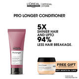 Loreal Professionnel Serie Expert Pro Longer Conditioner With Filler-A100 And Amino Acid - 200ml + Free Absolut Repair Mask - 75ml