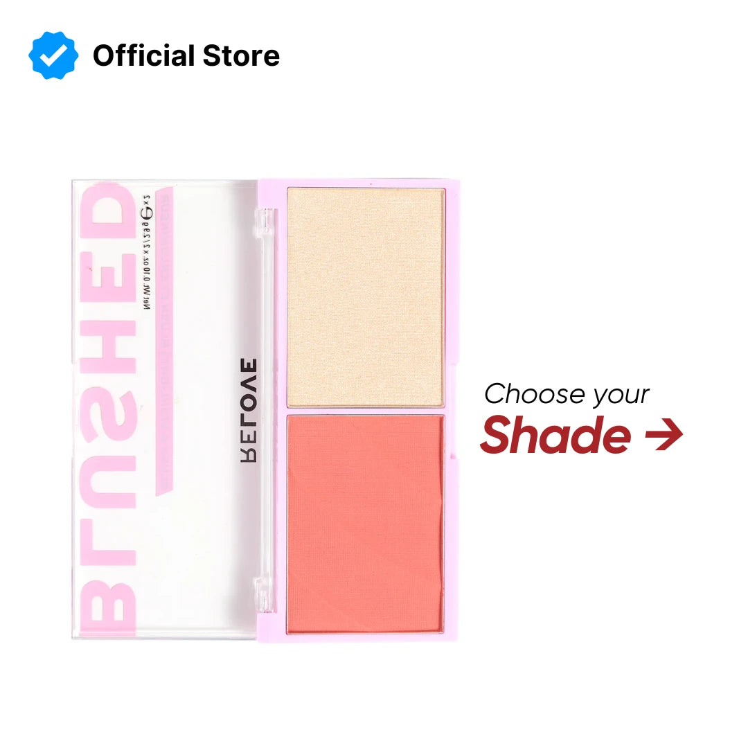 Revolution Relove Colour Play Blushed Duo