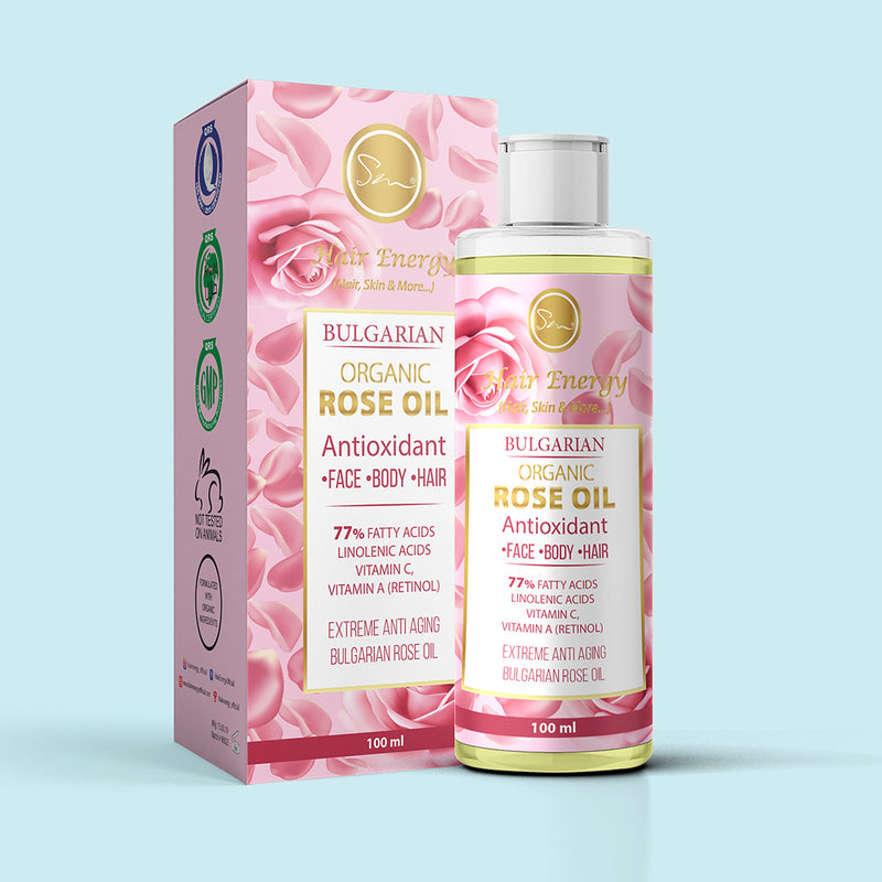 Hair Energy 100 Organic Aloevera GelOrganic Rose Oil