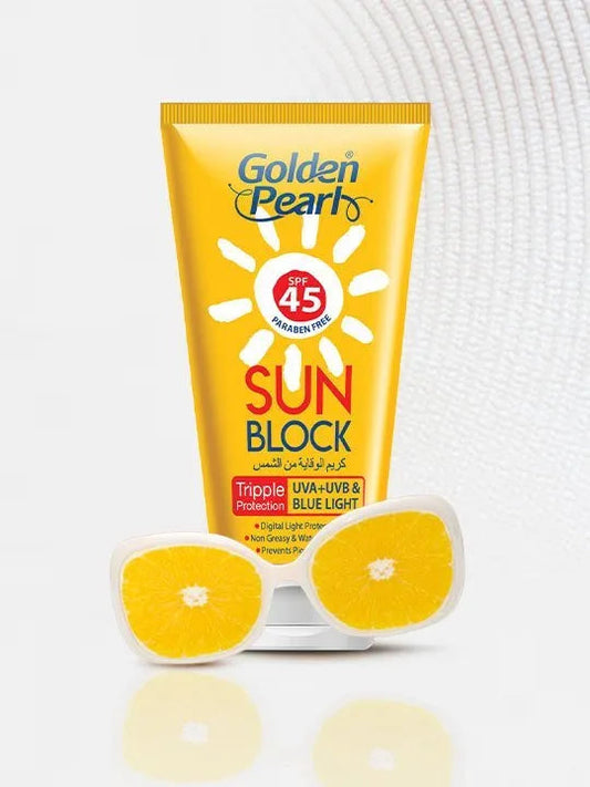 Golden Pearl Sun Block SPF 45 - 120ml