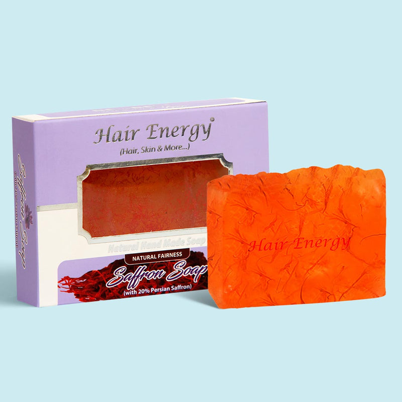 Hair Energy 100 Organic Aloevera GelSaffron Soap