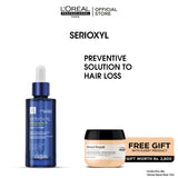 Loreal Professionnel Serie Expert Serioxyl Denser Hair Serum- 90ml + Free Absolut Repair Mask - 75ml