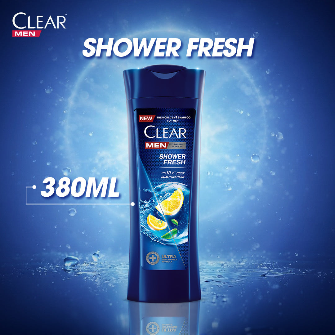 Clear Shampoo Shower Fresh 380ML