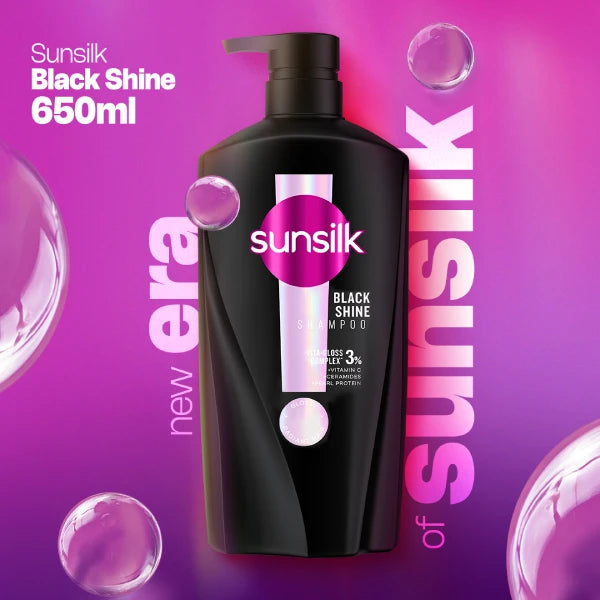 Sunsilk Black Shine Shampoo - 650ml