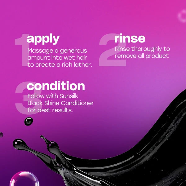 Sunsilk Black Shine Shampoo - 650ml