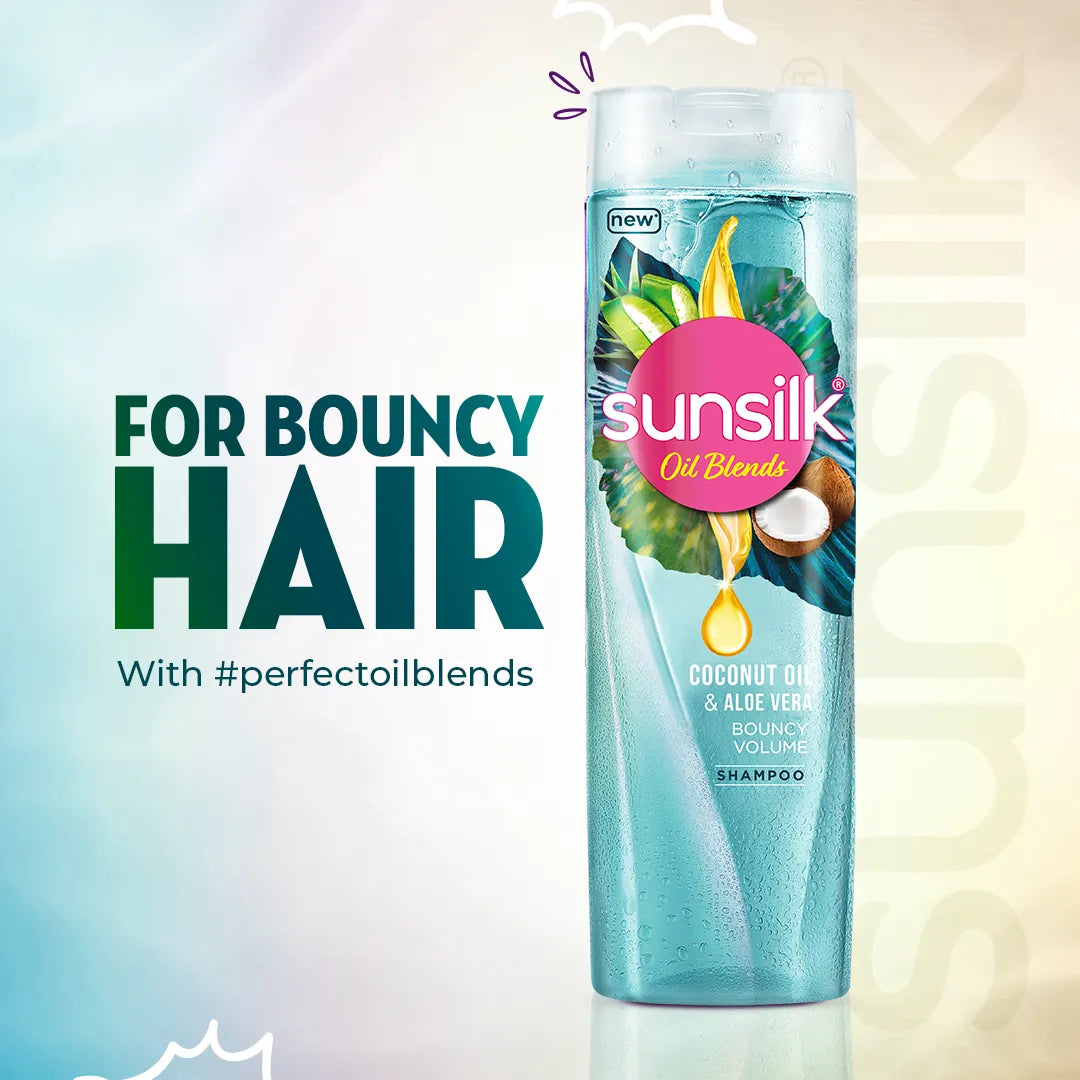 Sunsilk Coconut Oil & Aloe Shampoo - 380ml