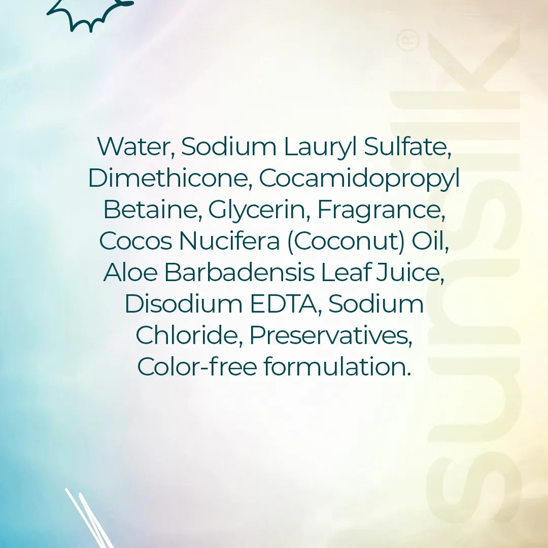 Sunsilk Coconut Oil & Aloe Shampoo - 205ml