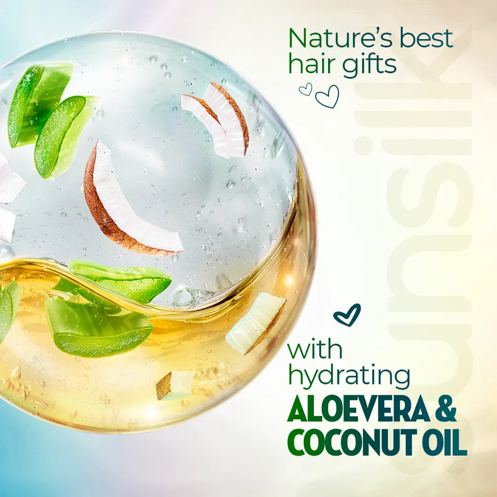 Sunsilk Coconut Oil & Aloe Shampoo - 205ml