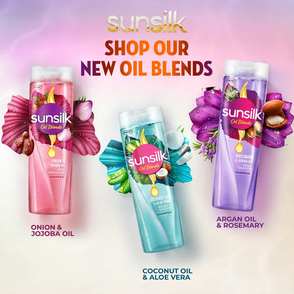 Sunsilk Coconut Oil & Aloe Shampoo - 205ml