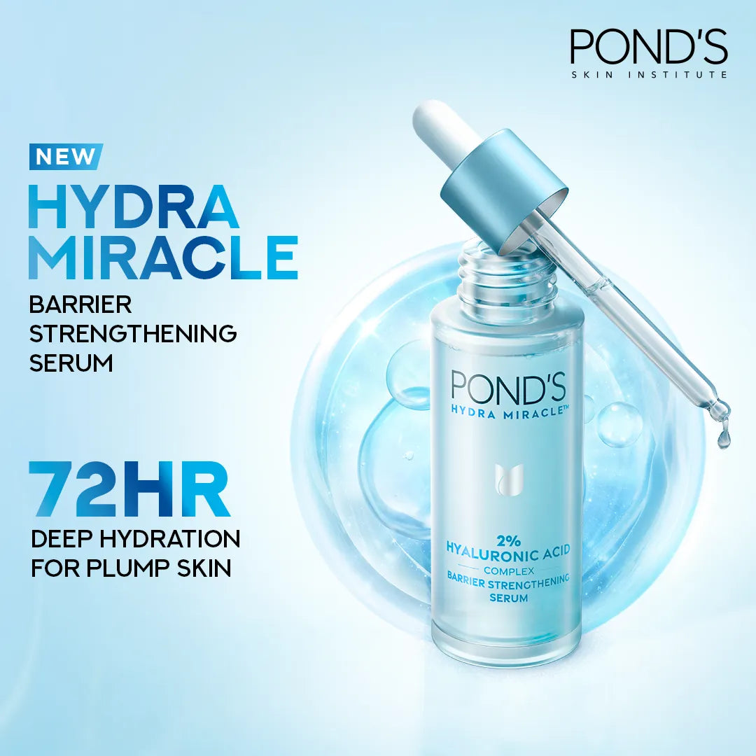 Ponds Hydra Miracle Hyaluronic Acid Complex 2% Serum - 30ml