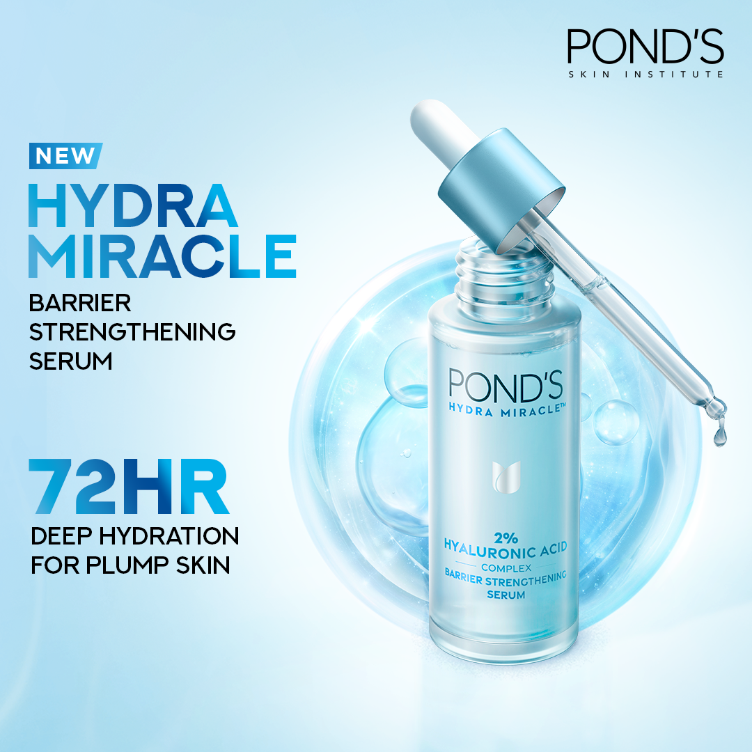 Ponds Hydra Miracle Hyaluronic Acid Complex 2% Serum - 30ml