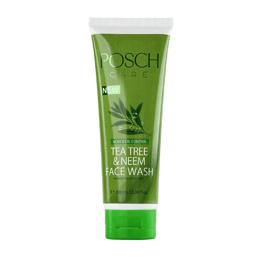 Posch Care Neem + Tea Tree Face Wash 100ml