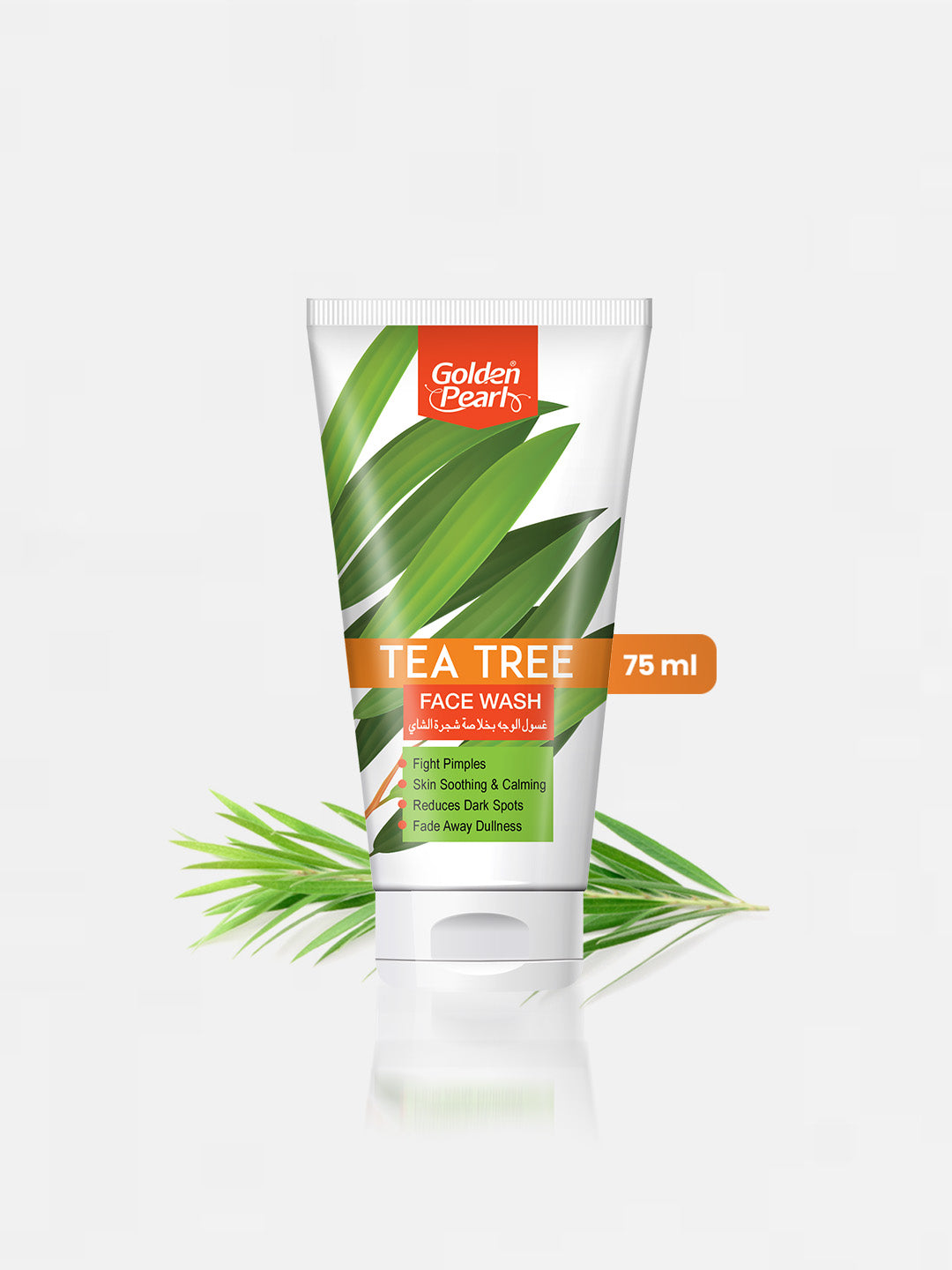 Golden Pearl Tea Tree Face Wash - 75ml