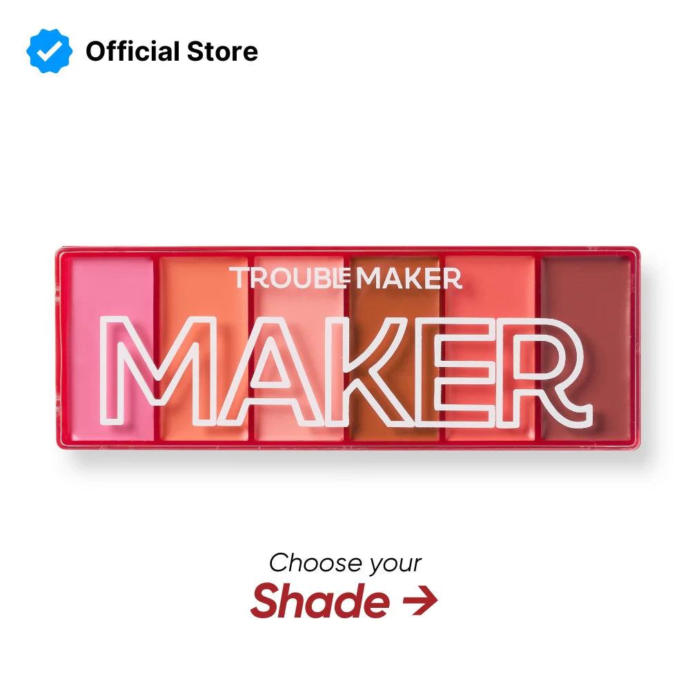 Trouble Maker Cream Blush Maker Palette