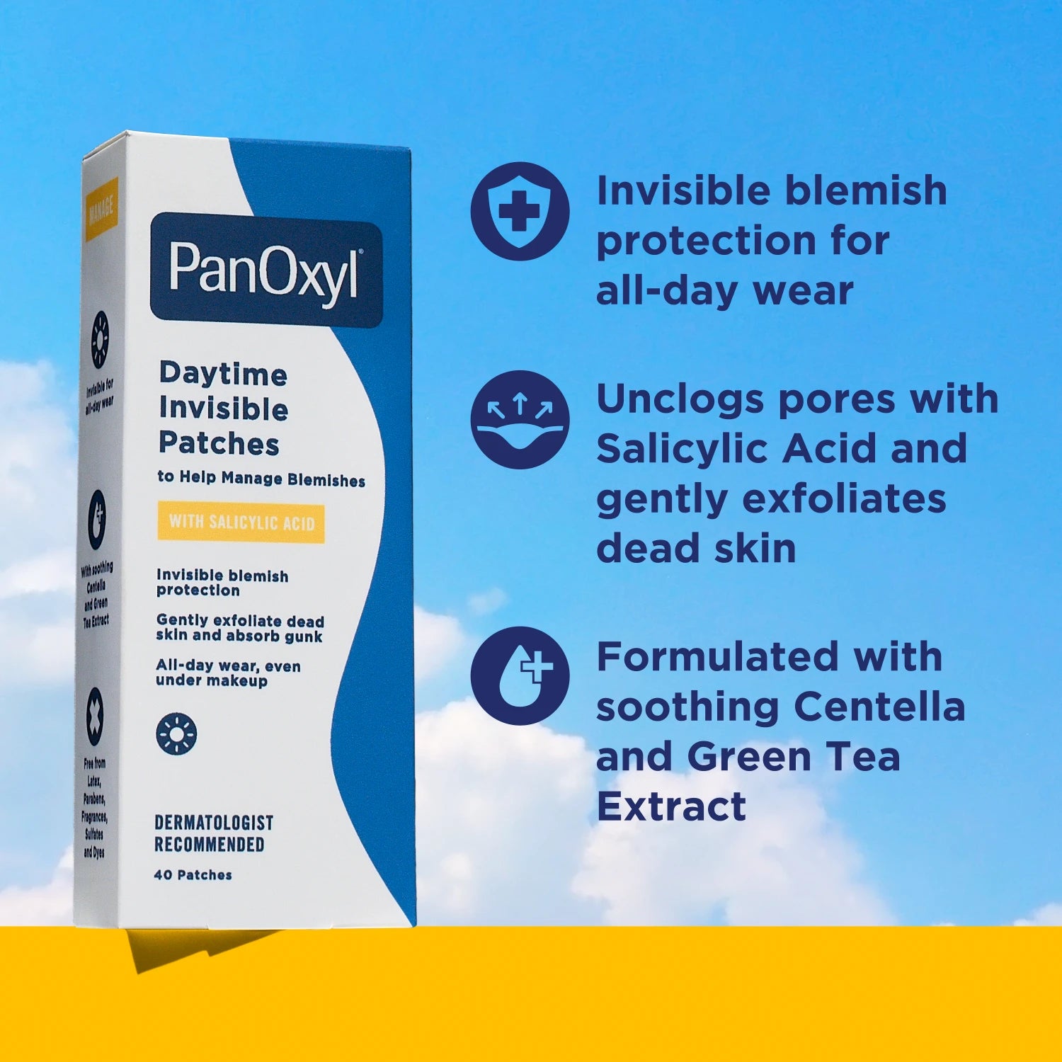 PanOxyl Daytime Invisible Patches with Salicylic Acid