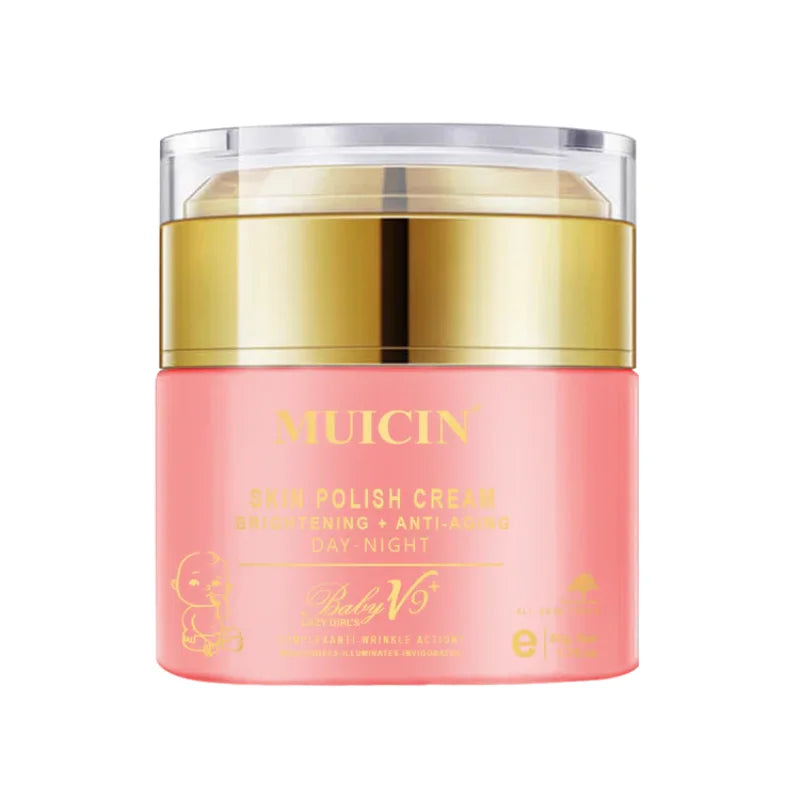 Muicin V9 Lazy Girl Day Night Skin Polish Cream Tube 10G