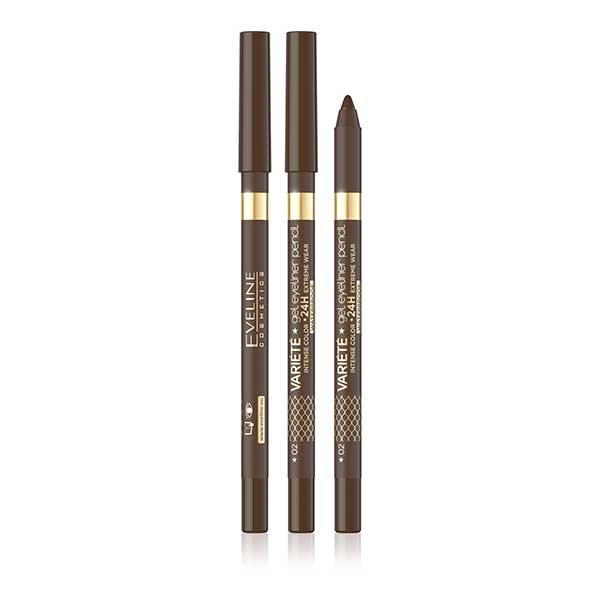 Eveline Variete Gel Eyeliner 02 Brown