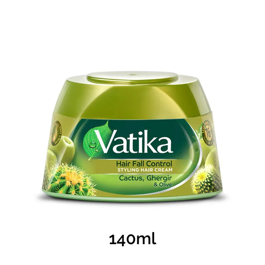Vatika Hair Fall Control Styling Hair Cream - 140ml
