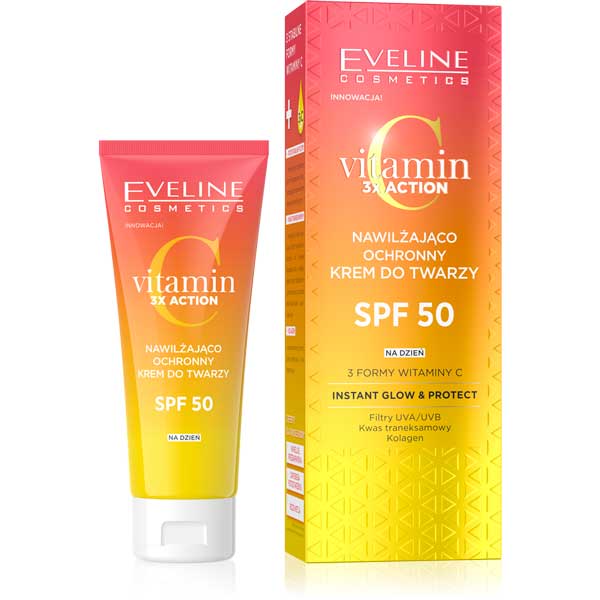 Eveline Vitamin C 3X Action Protective Cream 50ml