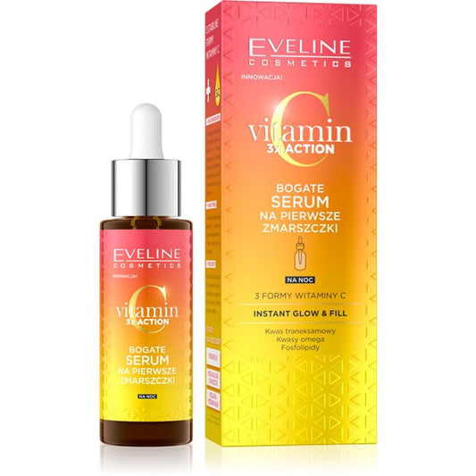 Eveline Vitamin C 3X Action Rich Serum 30ml