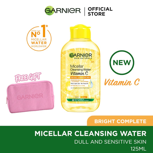 Garnier Micellar Vitamin C Cleansing Water - 125ml